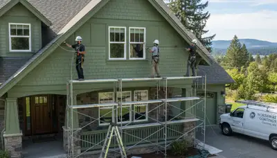 Professional painting services in Spokane, WA for residential exterior and interior home painting