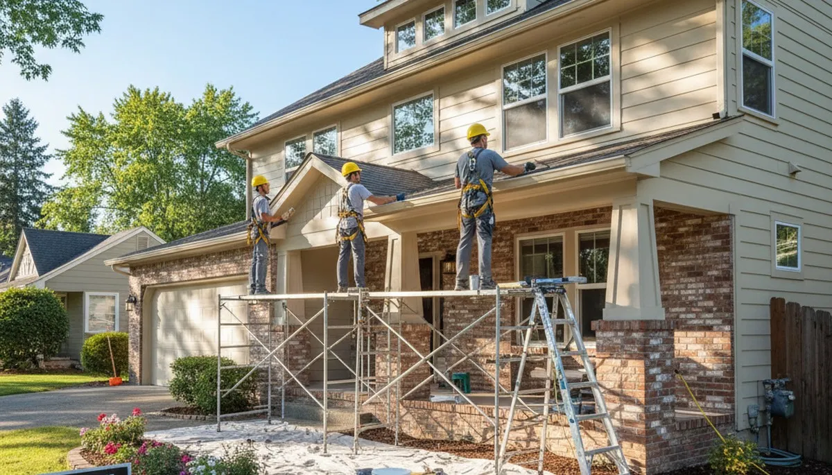 Professional house painting services in Spokane, WA for residential exterior and interior projects