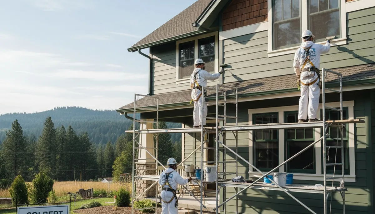 Spokane, WA house painting service for interior and exterior home painting projects