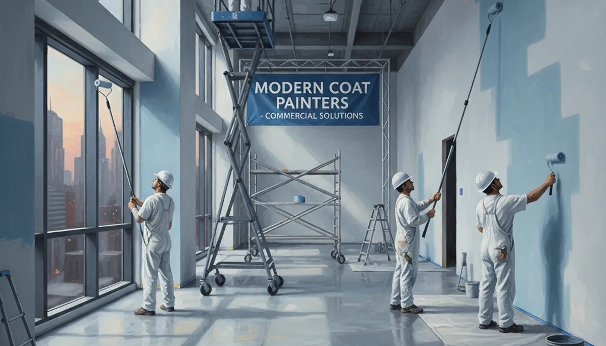 Commercial painting service for Spokane, WA business properties with durable weather-resistant coatings