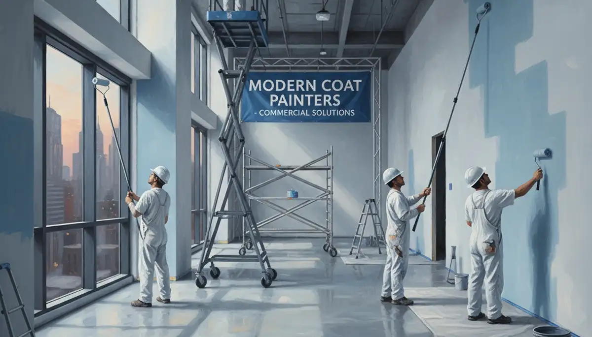 Commercial painting service for Spokane, WA business properties with durable weather-resistant coatings