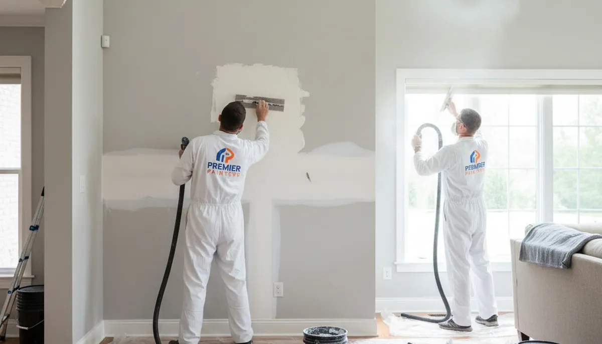 Professional drywall repair in Spokane, WA for cracks, holes, and water damage by Spokane Paint Pros