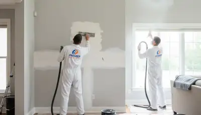 Professional drywall repair in Spokane, WA for cracks, holes, and water damage by Spokane Paint Pros