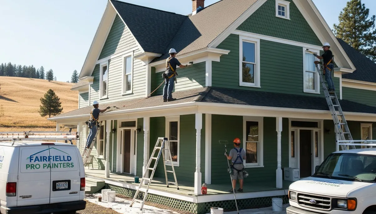 Professional house painting services in Spokane, WA for residential exteriors and interiors