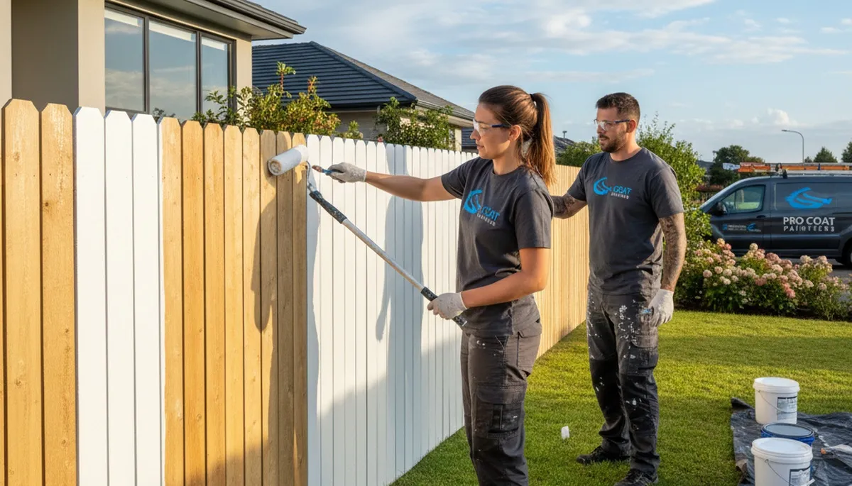 Fence painting in Spokane, WA for durable wood protection and improved curb appeal