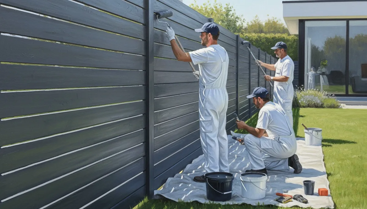 Fence painting in Spokane, WA for durable wood protection and improved curb appeal