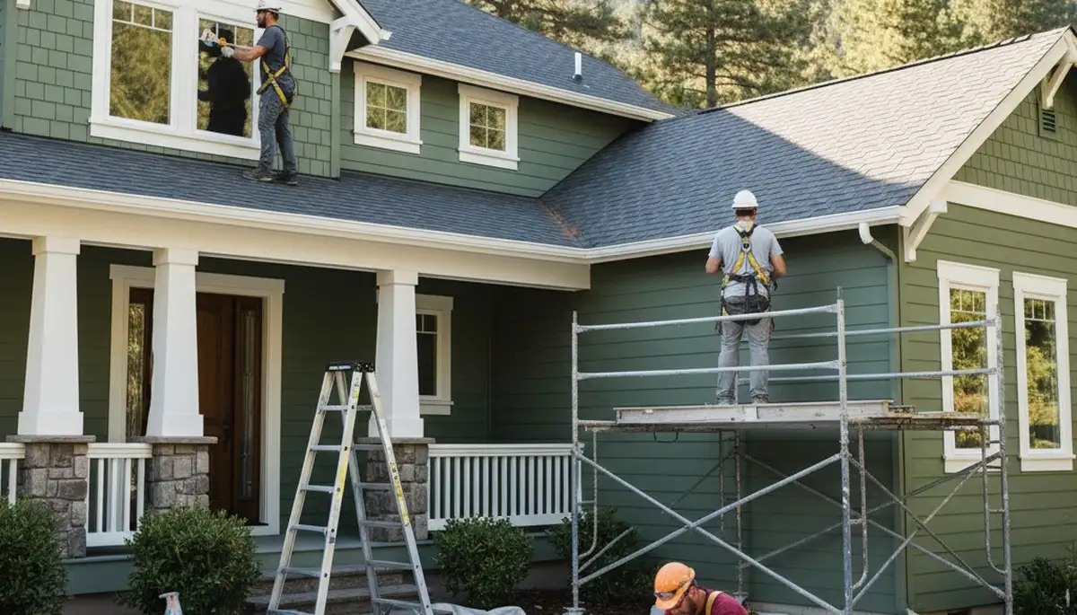 Professional Spokane, WA painting service for residential house painting by HousePaintingInSpokane.com