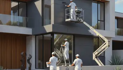 Spokane, WA house painting crew refreshing a home exterior for weather protection