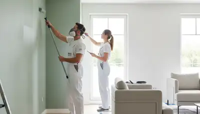 Interior house painting in Spokane, WA by Spokane Paint Pros for a clean, durable finish