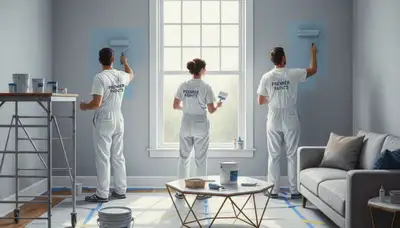 Interior house painting in Spokane, WA by Spokane Paint Pros for a clean, durable finish