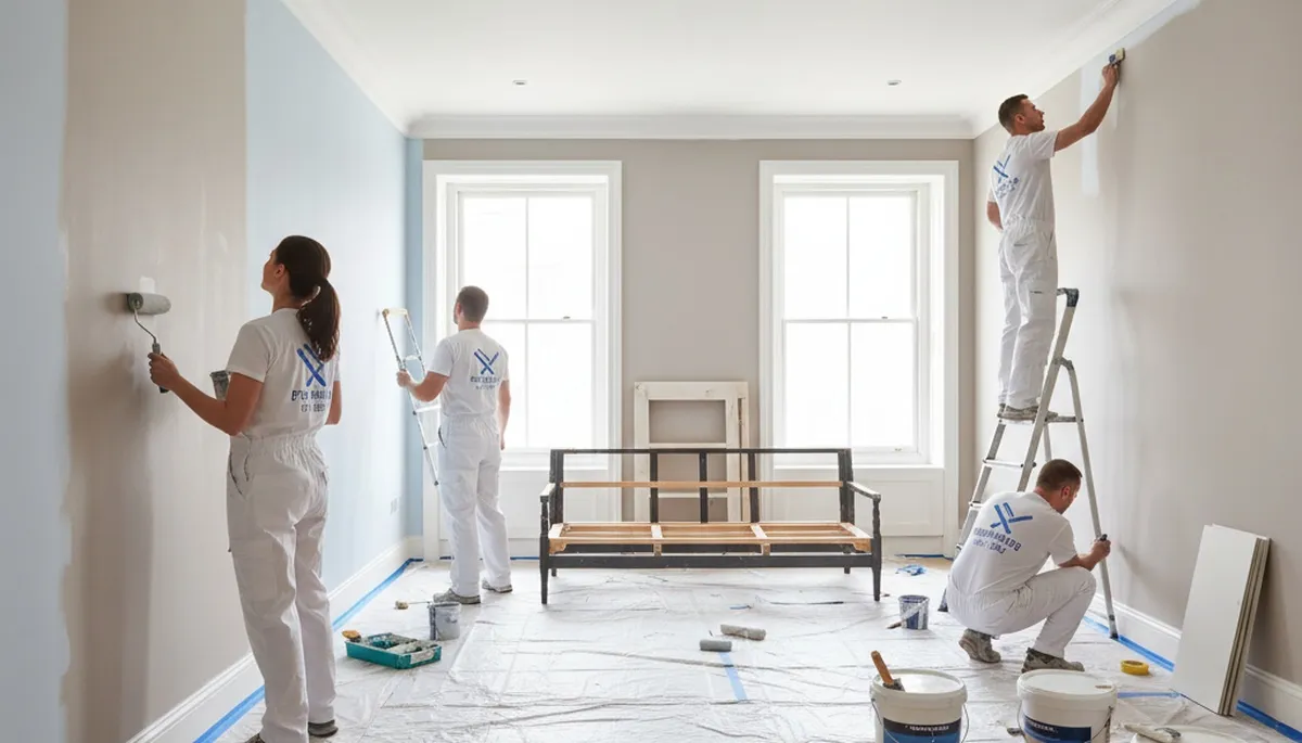 Interior house painting in Spokane, WA by Spokane Paint Pros for a clean, durable home finish