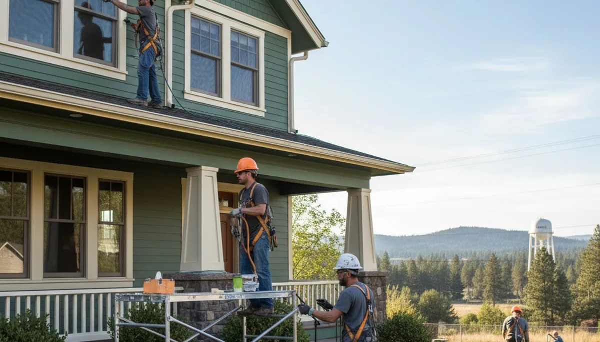 Professional house painting services in Spokane, WA for interior and exterior homes