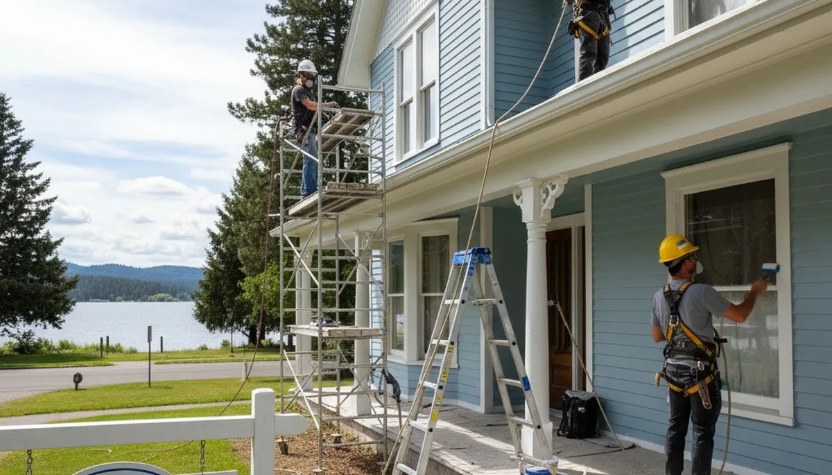 Professional painting service in Spokane, WA for residential interior and exterior house painting