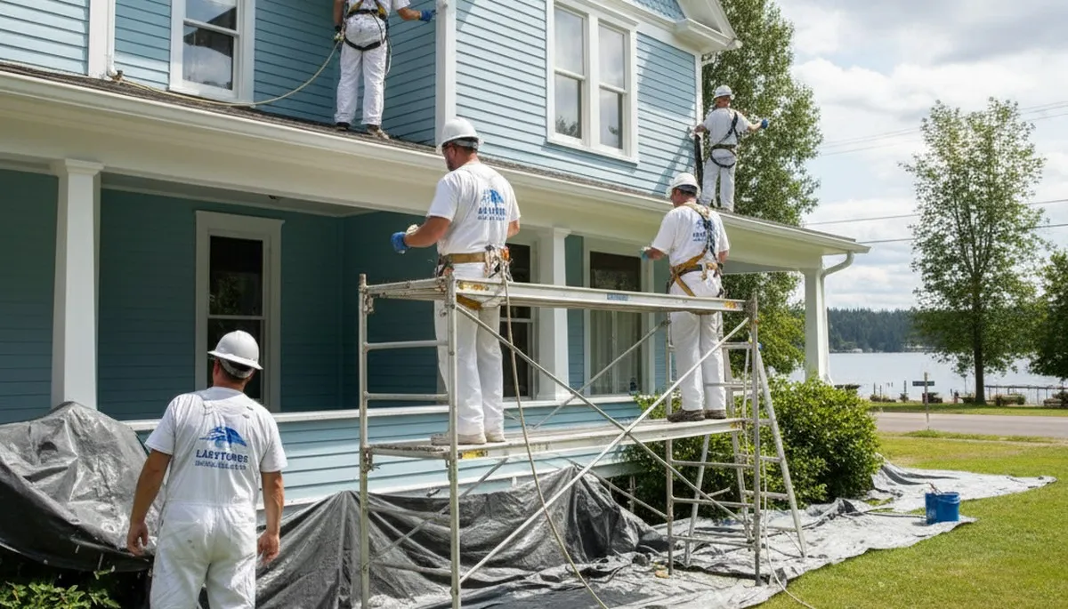 Professional house painting services in Spokane, WA for residential exteriors and interiors