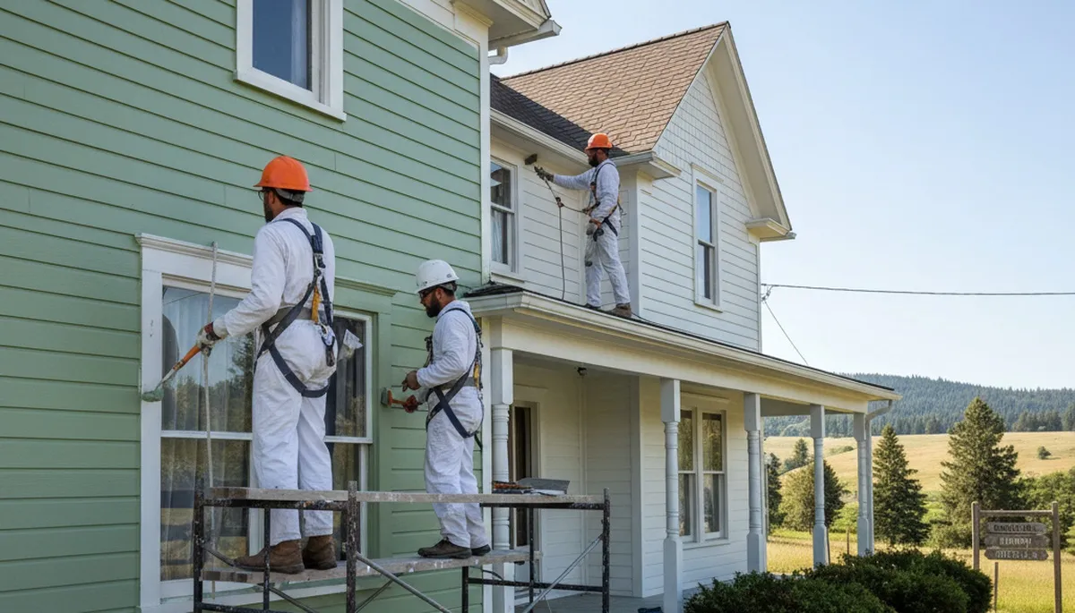 Professional house painting services in Spokane, WA for interior and exterior residential projects