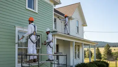 Professional house painting services in Spokane, WA for interior and exterior residential projects