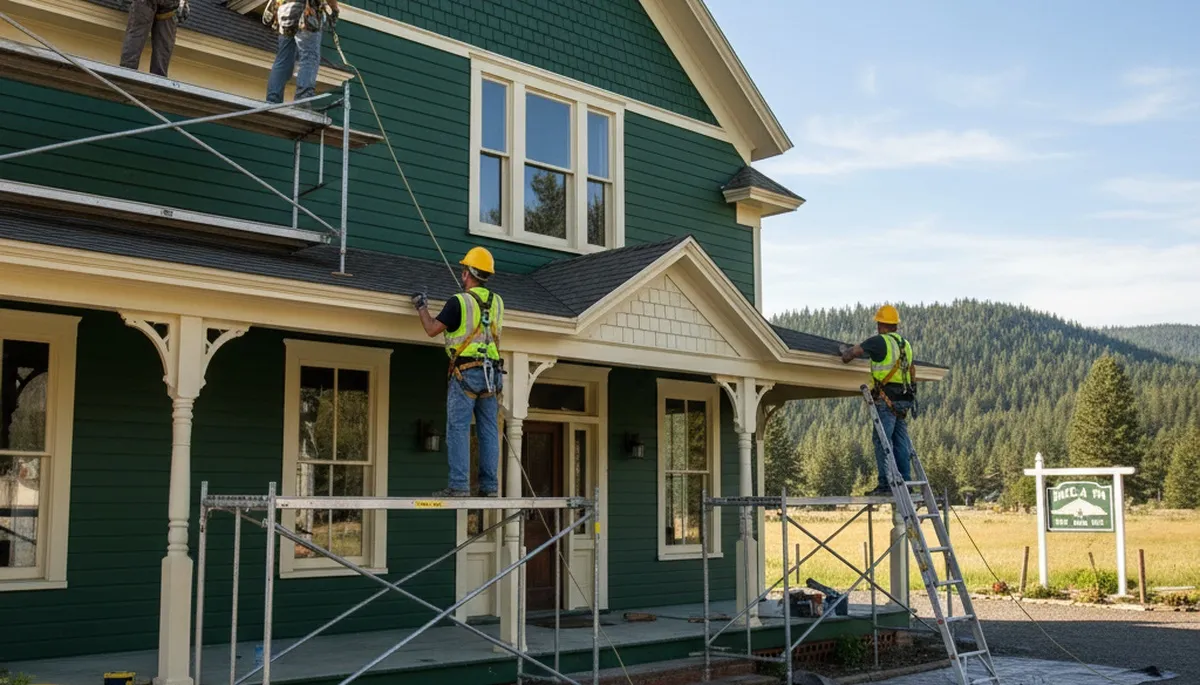 Spokane, WA painting contractor for residential interior and exterior house painting services