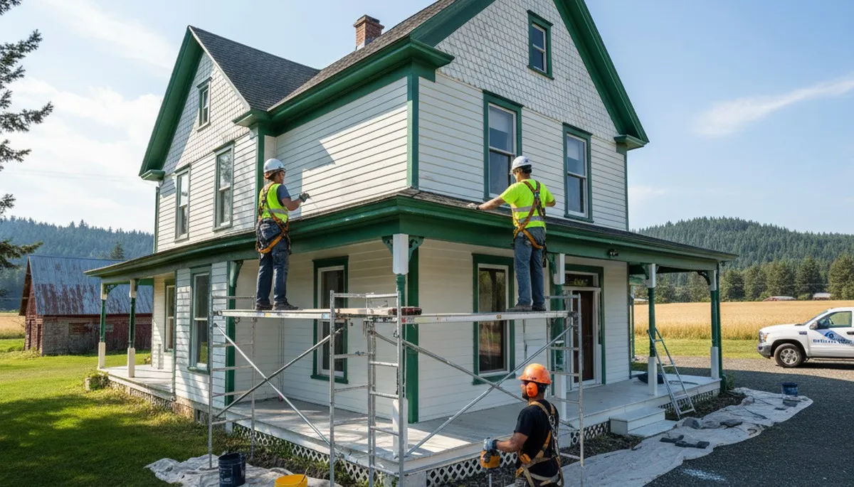 Professional house painting service in Spokane, WA for interior and exterior homes