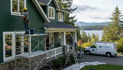 Professional painting services in Spokane, WA for residential interior and exterior house painting
