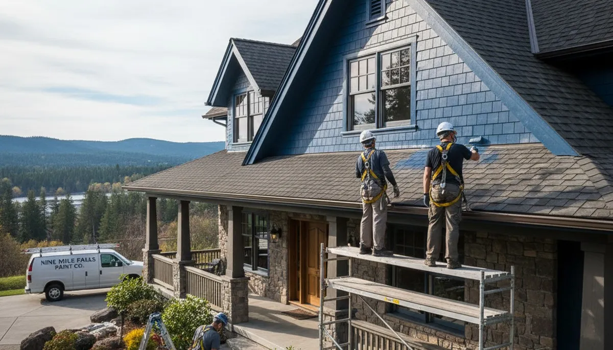 Professional house painting service in Spokane, WA for residential interior and exterior painting