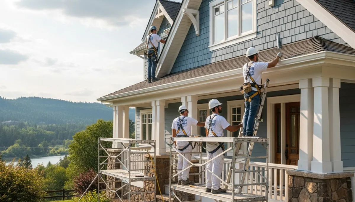 Professional painting service in Spokane, WA for interior and exterior house painting