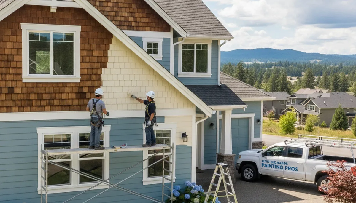 Professional painting service in Spokane, WA for residential interior and exterior house painting