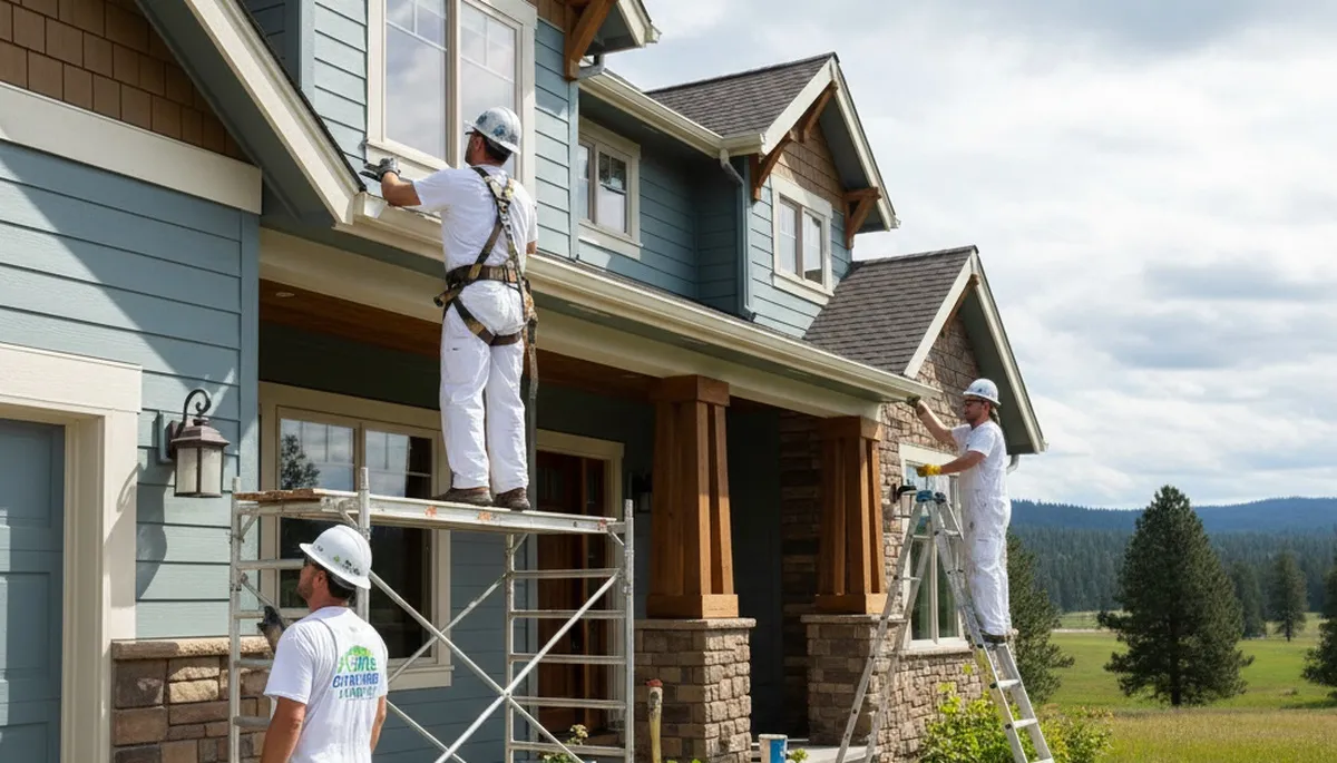 Professional painting service in Spokane, WA for residential interior and exterior house painting