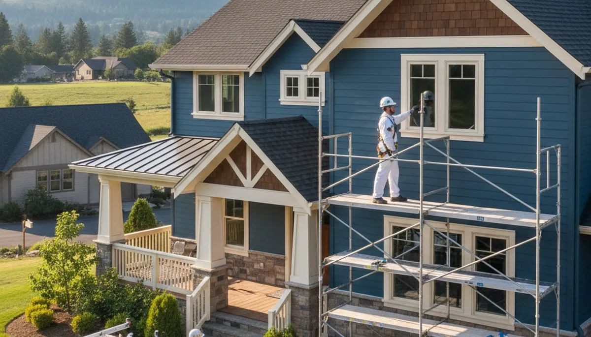 Spokane, WA painting contractor providing professional house painting services