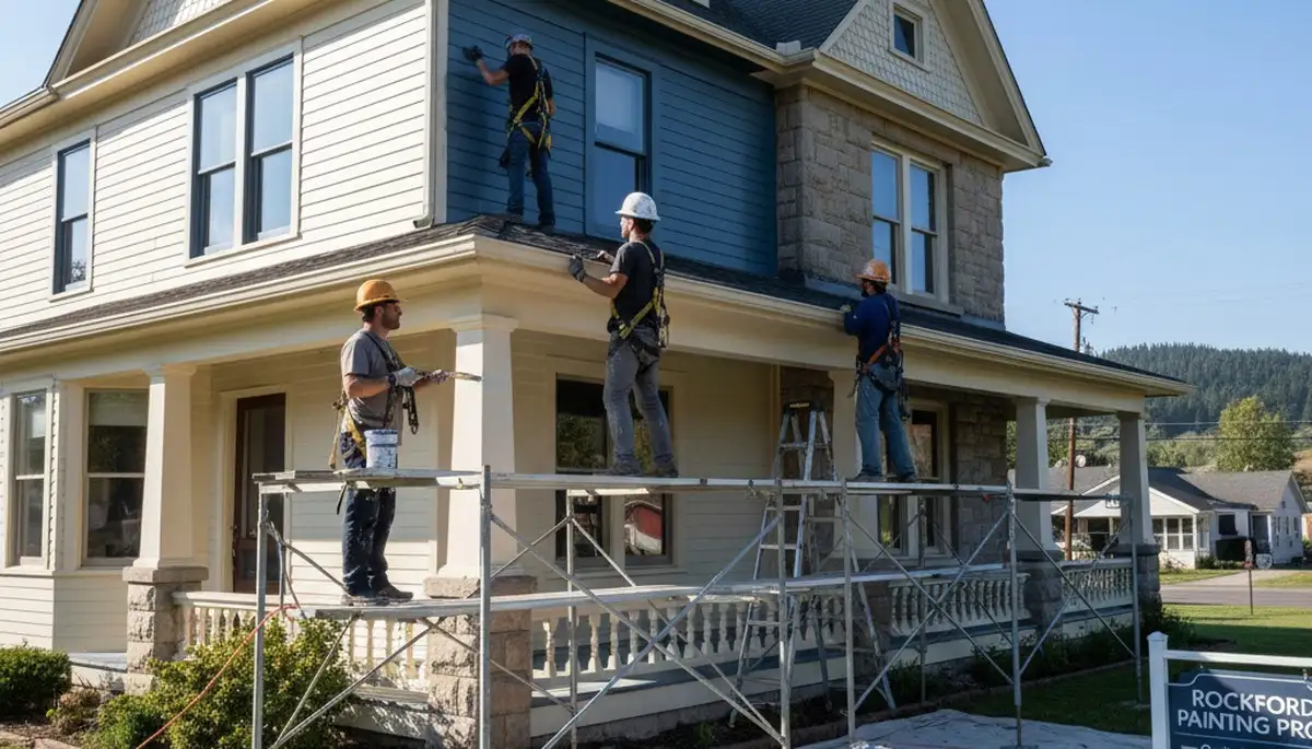 Professional painting contractor in Spokane, WA providing interior and exterior house painting services