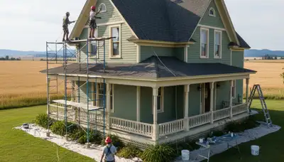 Spokane, WA painting contractor providing professional house painting services for local homes