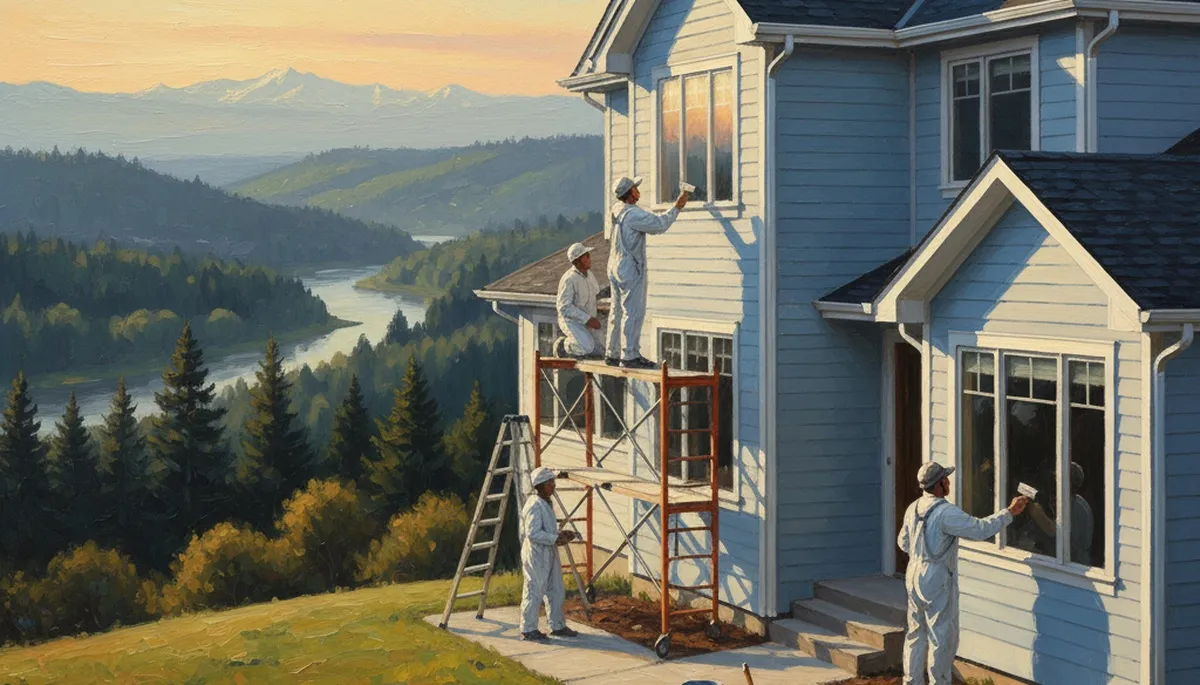 Professional house painting service in Spokane, WA for exterior and interior homes