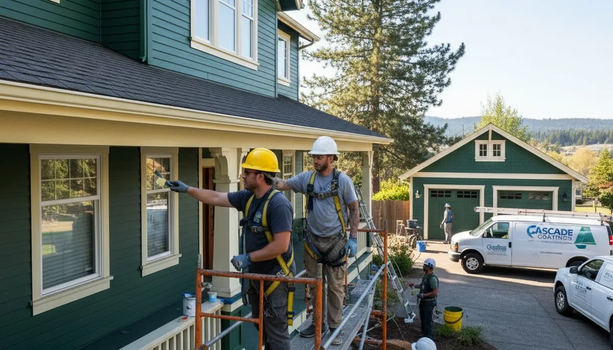 House painting services in Spokane, WA for residential interior and exterior projects